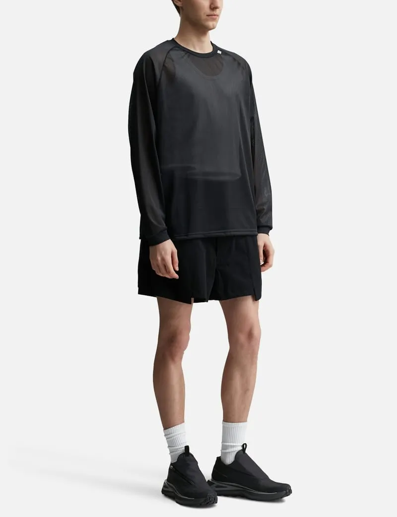 Quick Dry Mesh Long Sleeve T-shirt