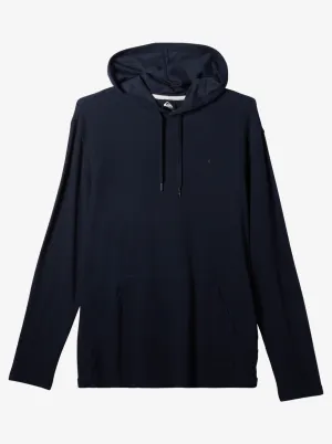 Quiksilver Drills Hooded Thermal L/S Shirt-Navy