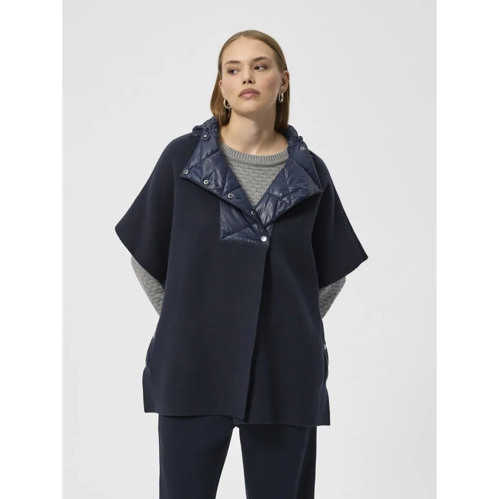 Ravenna Poncho - Dark Navy