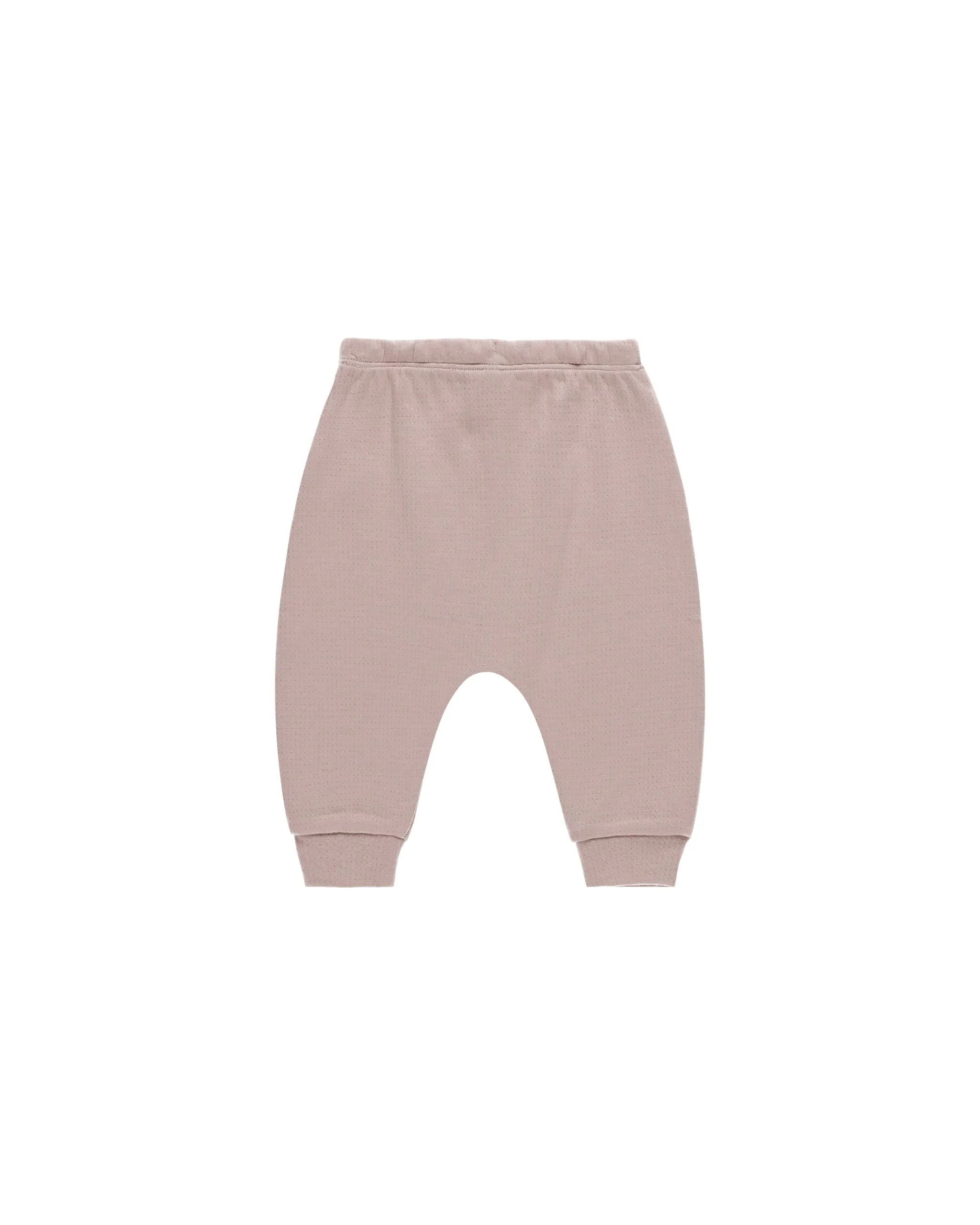 Relaxed fleece sweatpant || Mauve