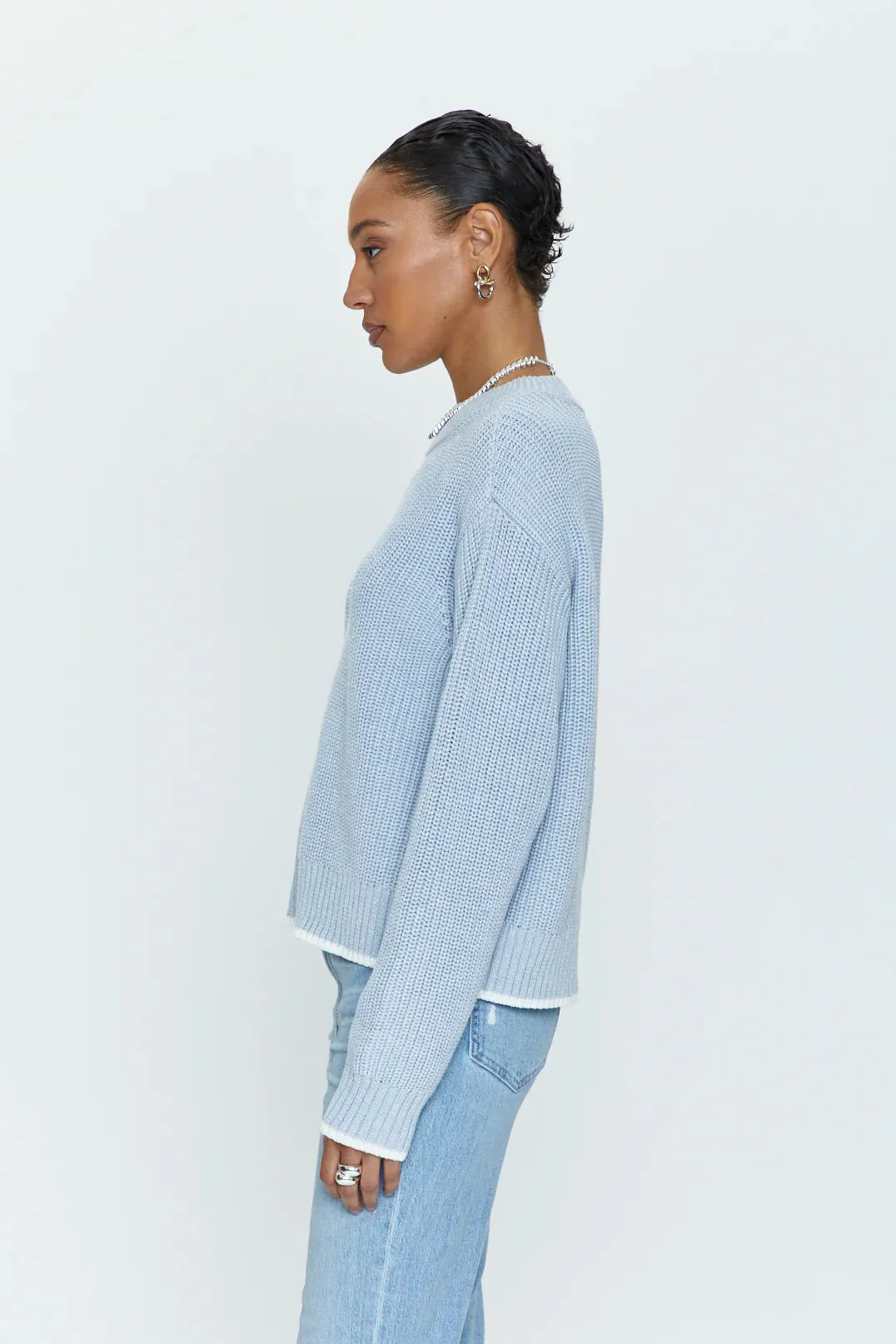 Ren All Day Sweater - Light Blue