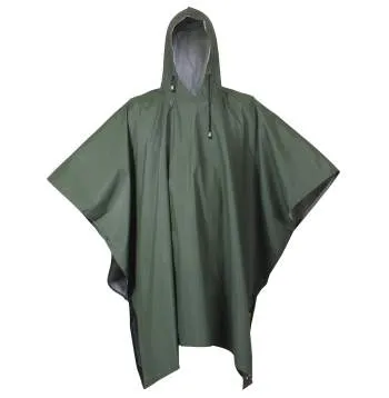 Rubberized Rainwear Poncho