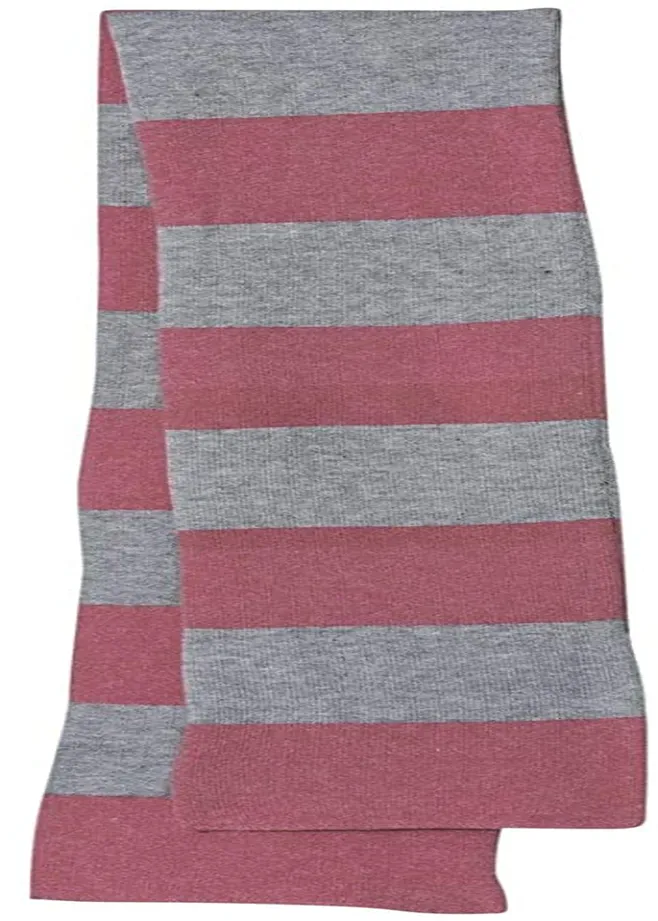 Rugby Striped Knit Scarf