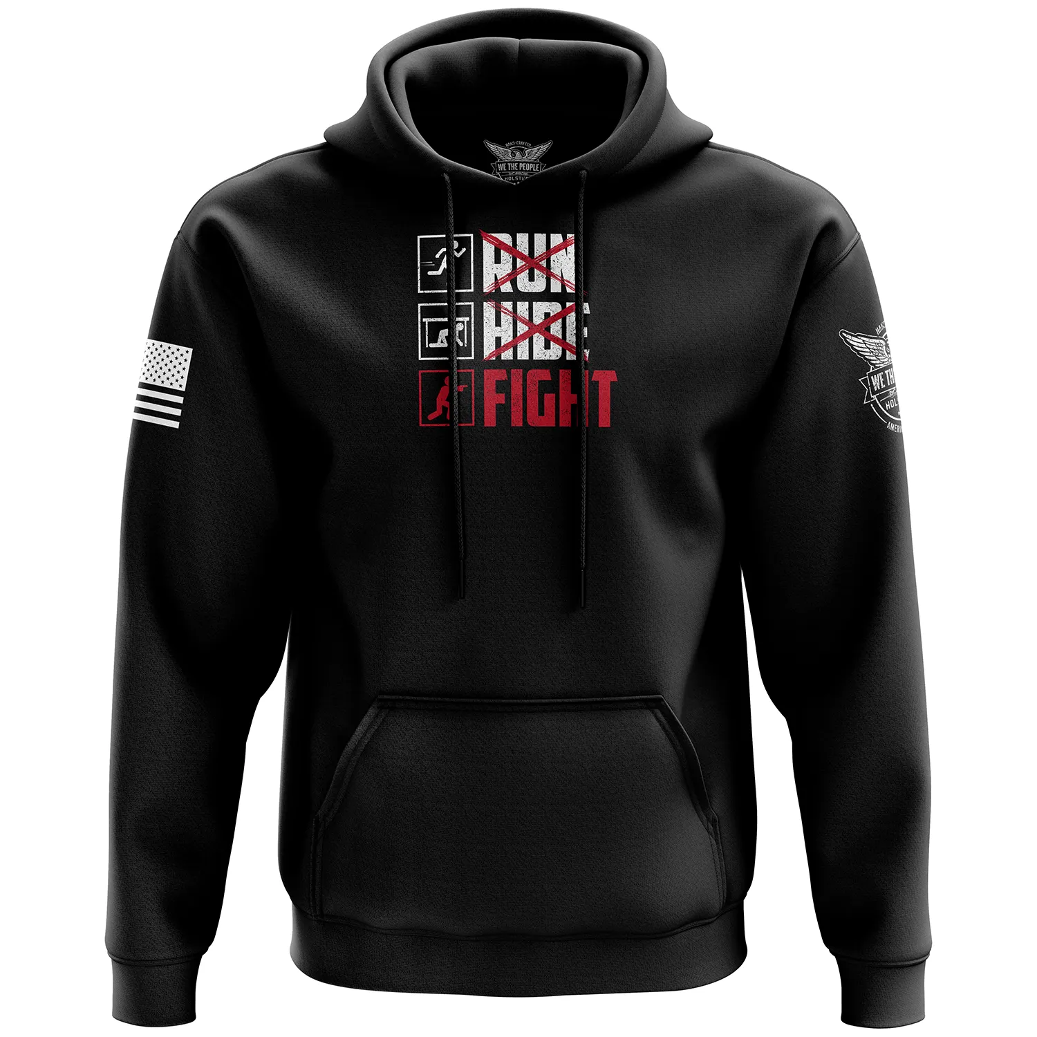 Run Hide Fight Hoodie