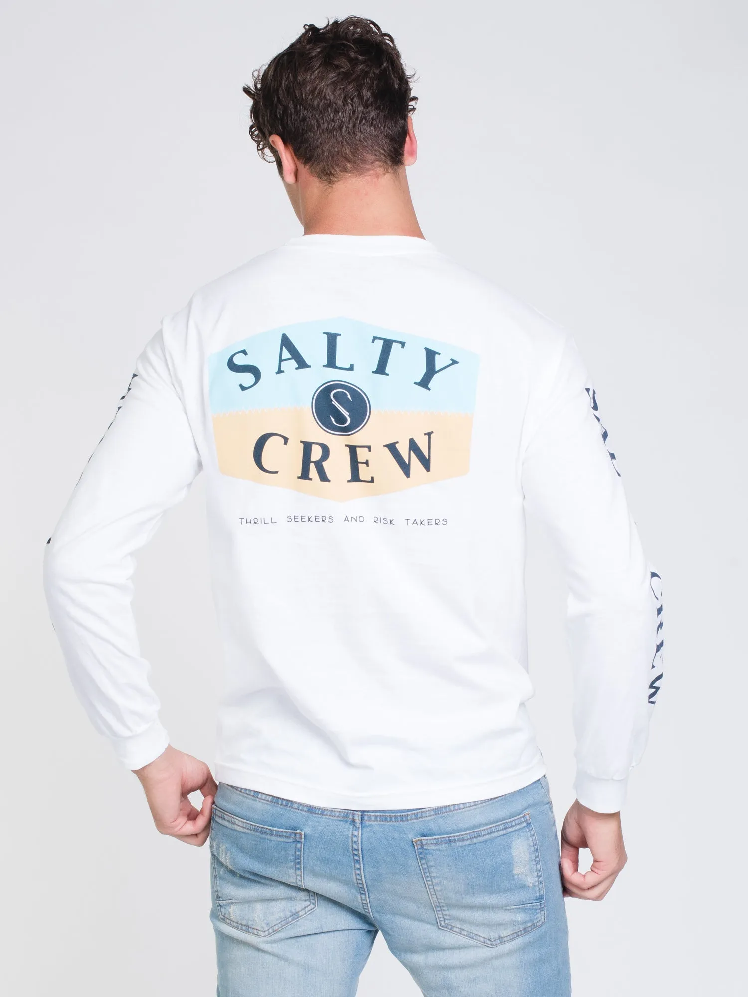 SALTY CREW OVERHEAD LONG SLEEVE T-SHIRT  - CLEARANCE