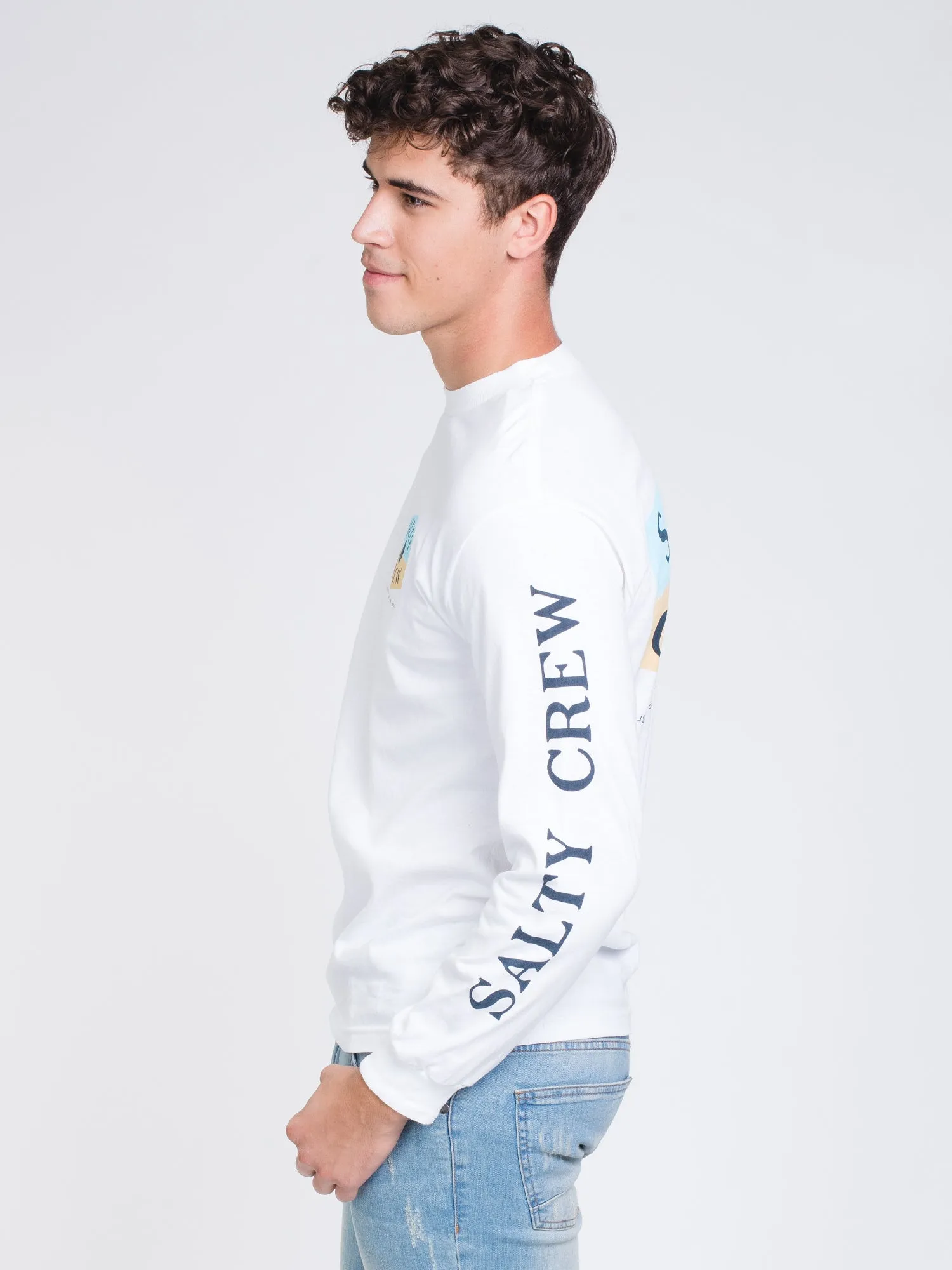 SALTY CREW OVERHEAD LONG SLEEVE T-SHIRT  - CLEARANCE