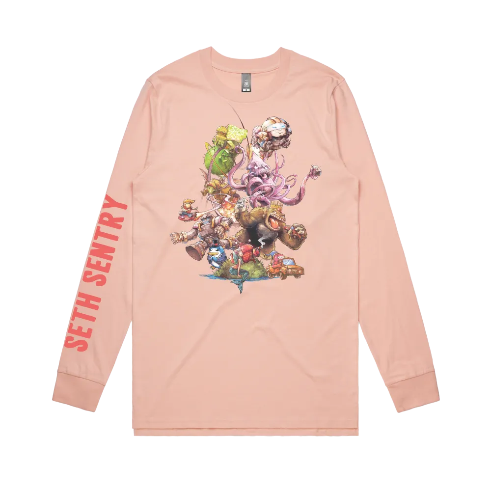 Seth Sentry / Pink Long-sleeve