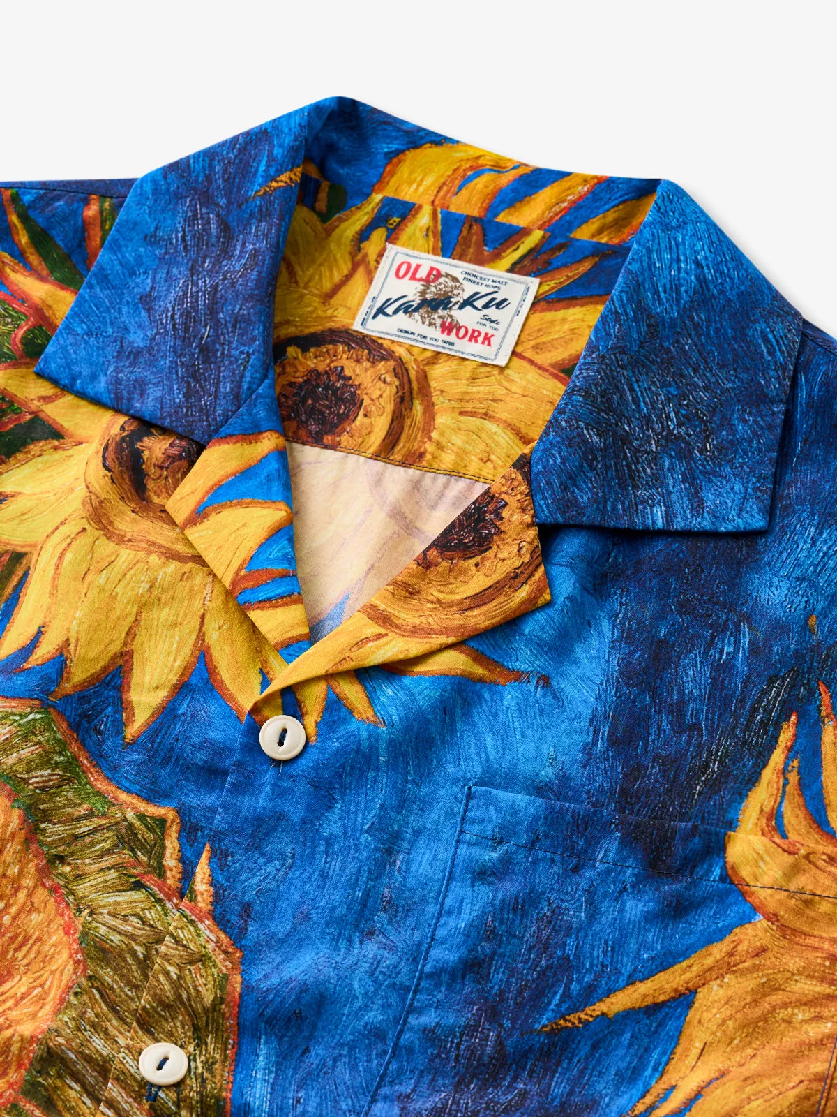 Six Sunflowers Cotton Camp Shirt