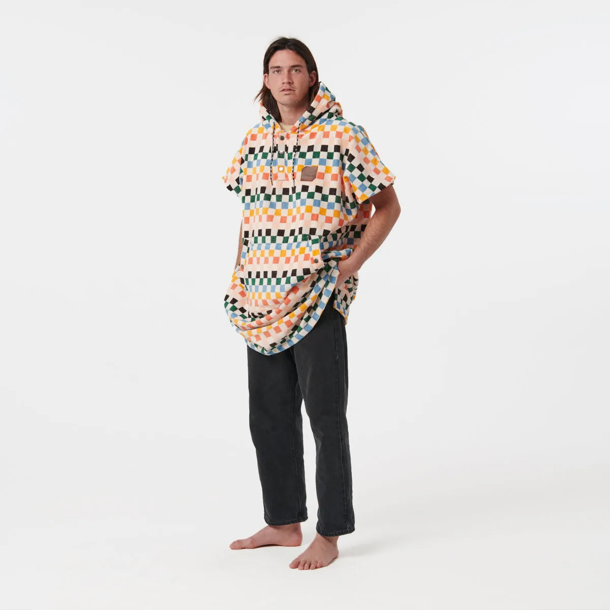 Slowtide Sundown LG/XL Poncho-Multi