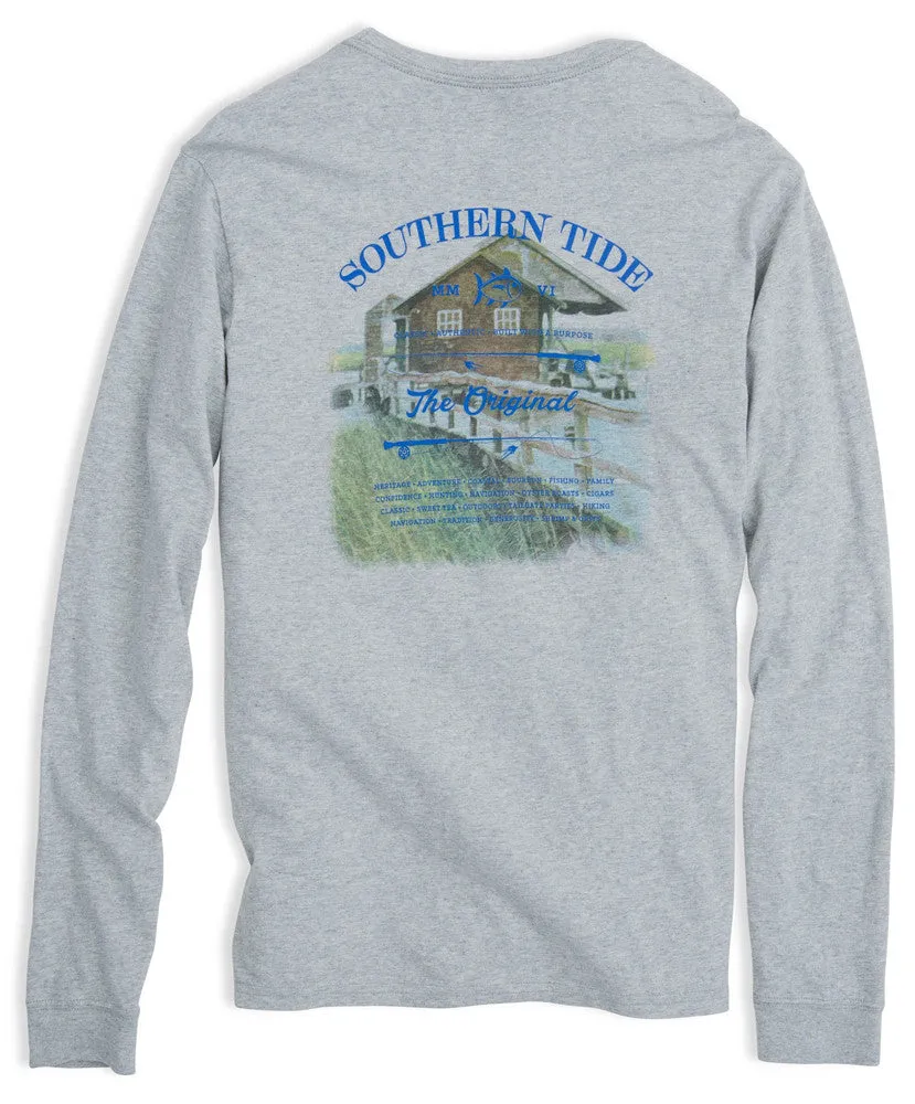 Southern Tide - The Original Boathouse Long Sleeve Tee