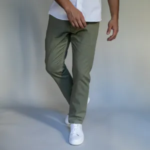 Stretch Chinos Standard Fit - Olive