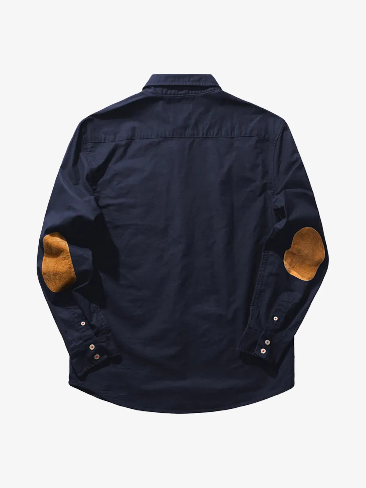 Suede Patch Oxford Work Shirt