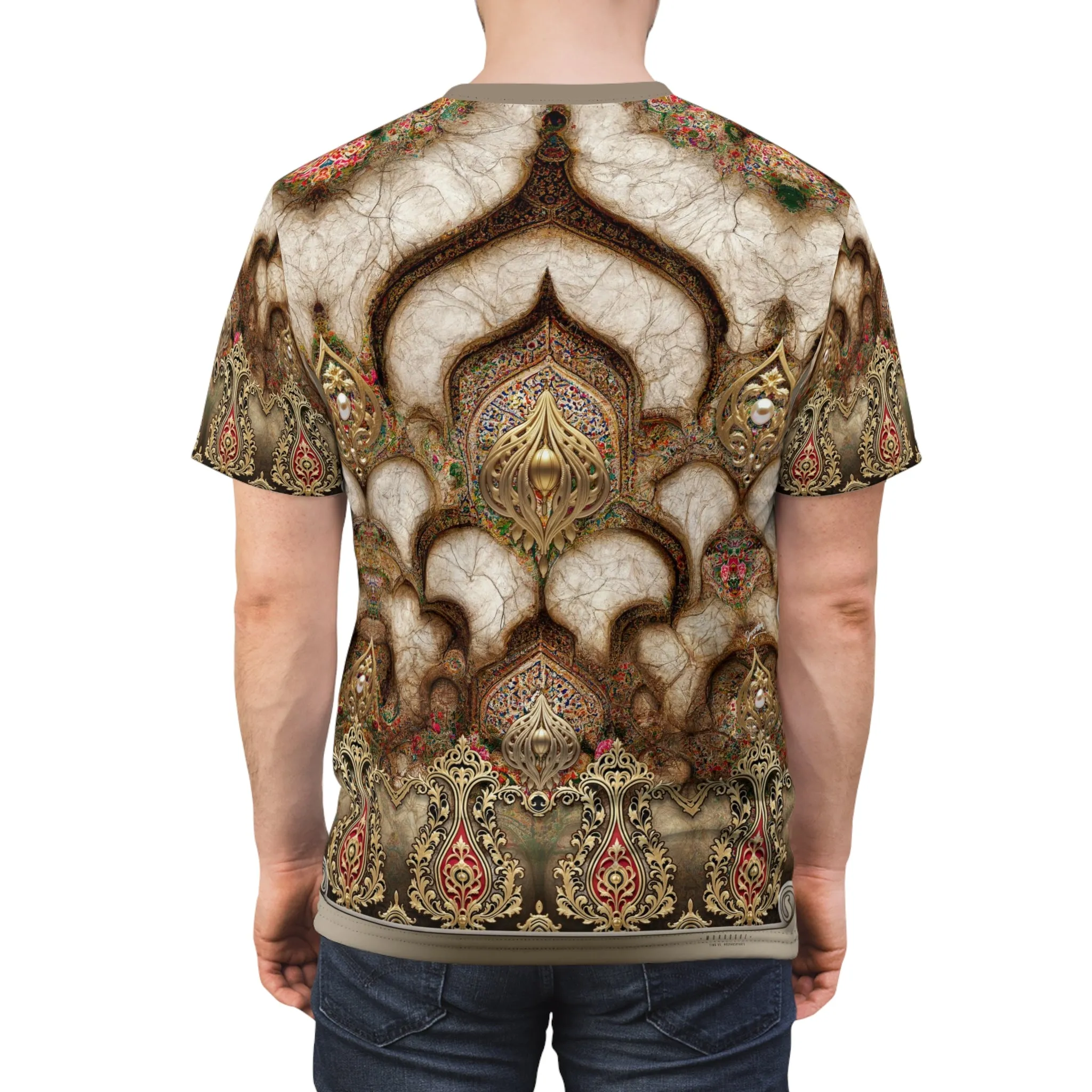 Sultans Embrace T-Shirt Unisex All over Print Tee Decorative Floral Unisex T-Shirt | D20196