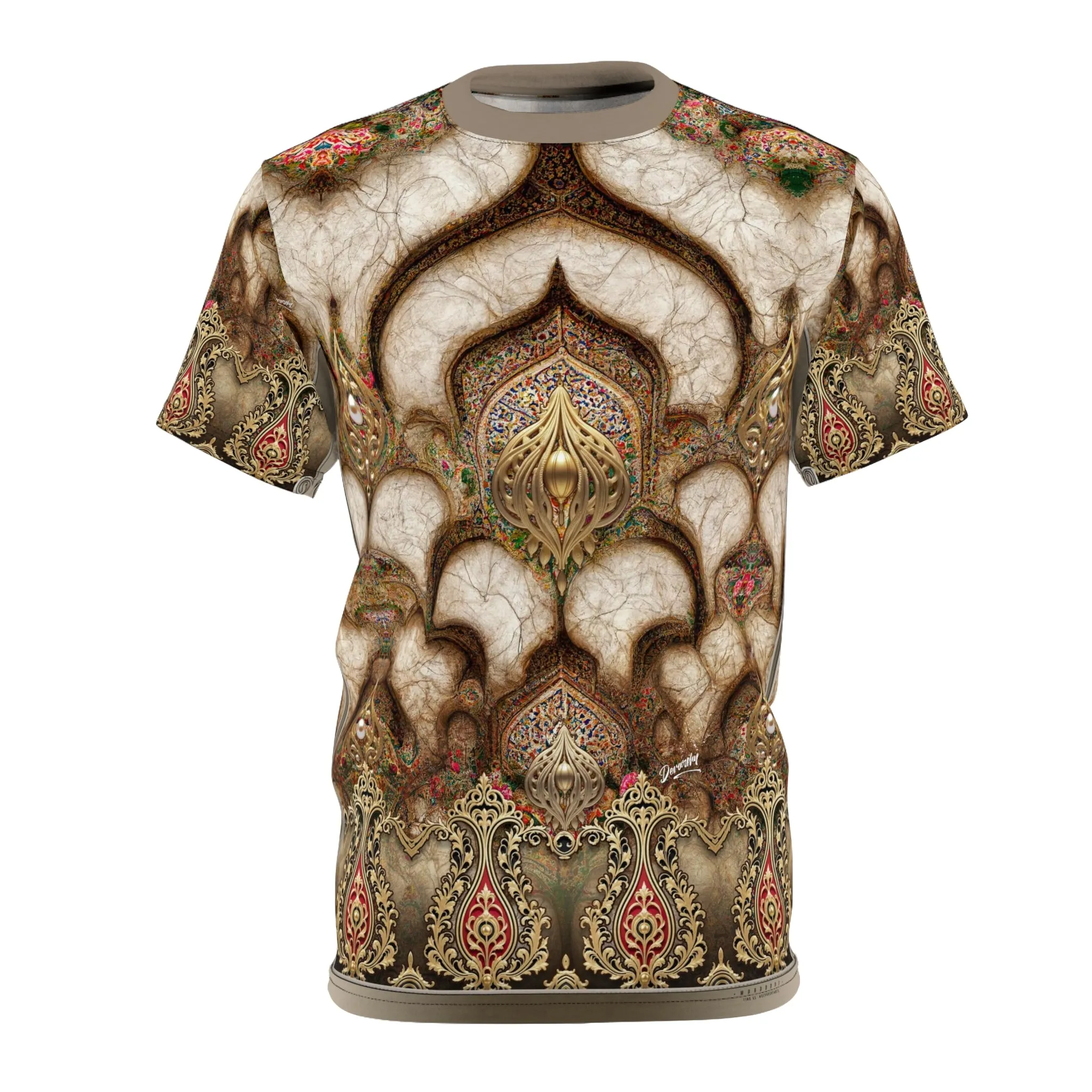 Sultans Embrace T-Shirt Unisex All over Print Tee Decorative Floral Unisex T-Shirt | D20196