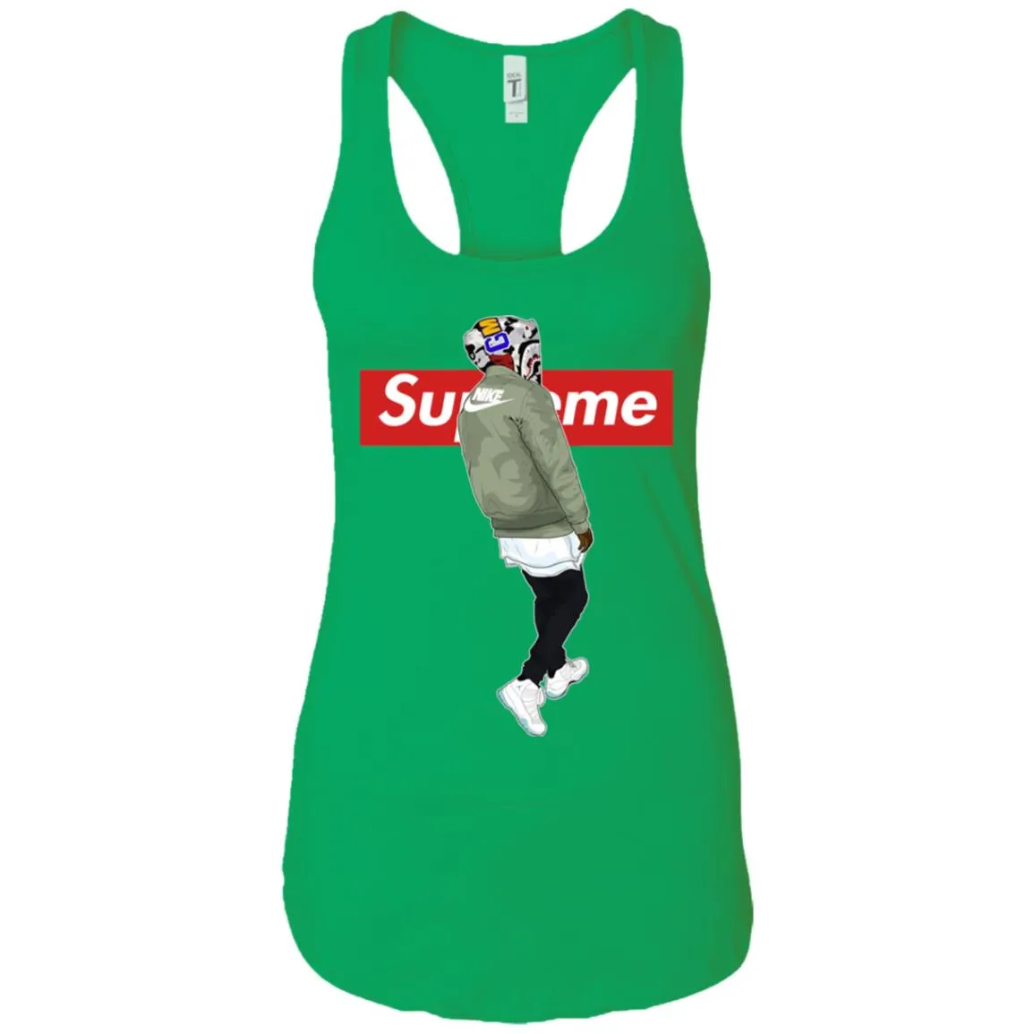 Supre Me Nike Top Fashion T-shirt Women Tank Top