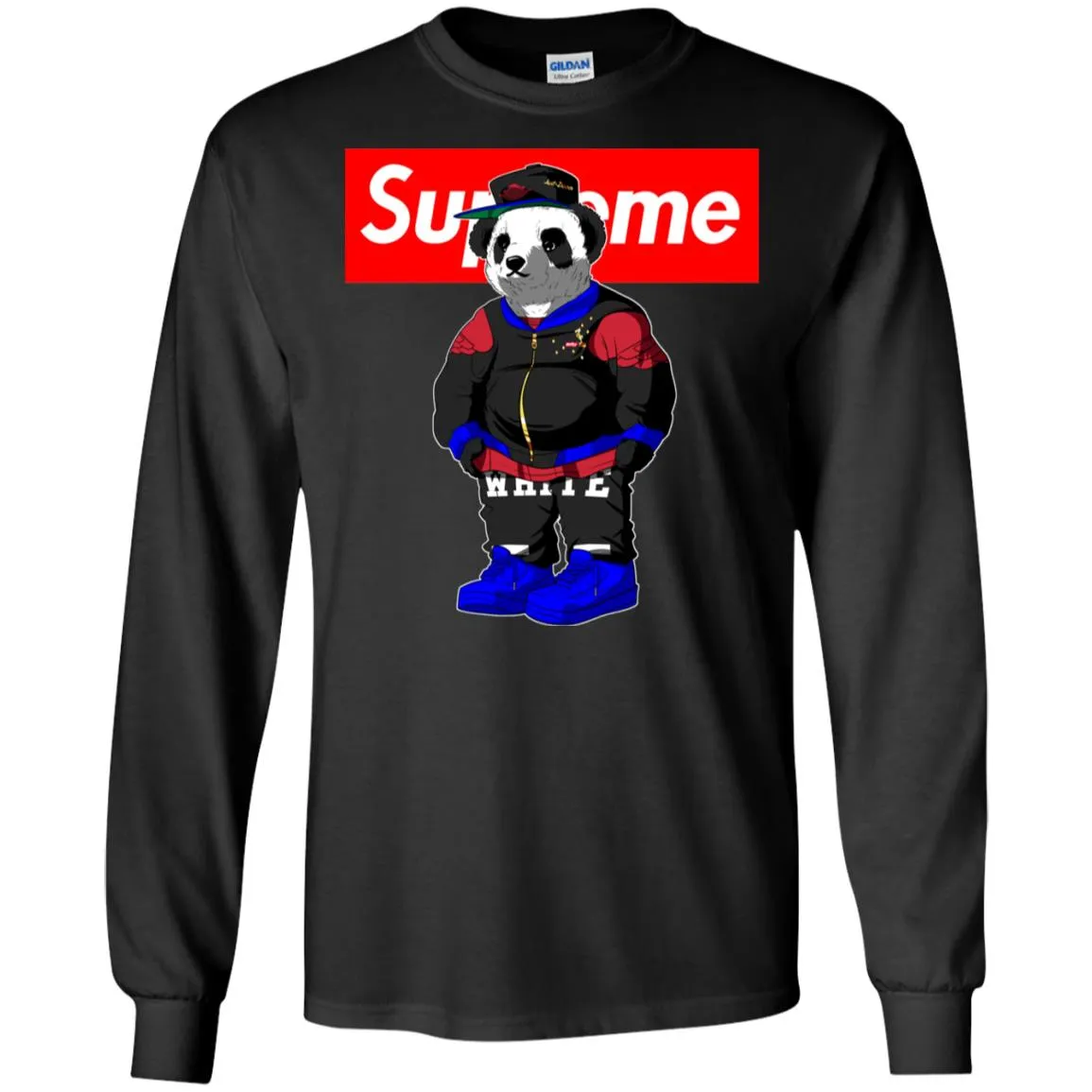 Supreme Bear Trending T-shirt Men Long Sleeve Shirt