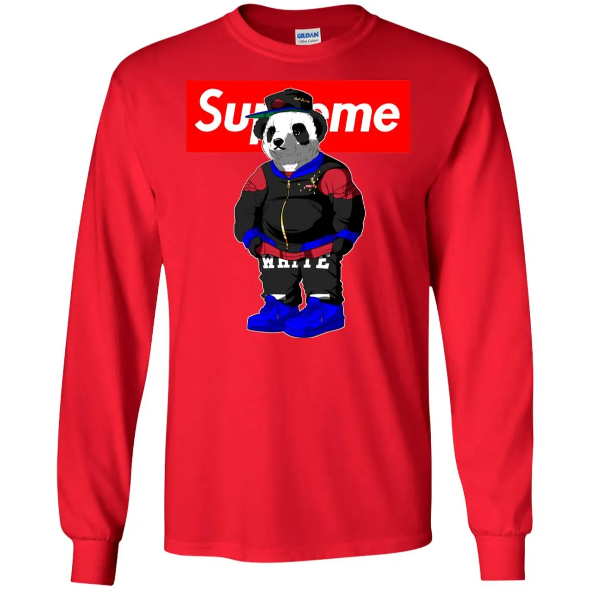 Supreme Bear Trending T-shirt Men Long Sleeve Shirt