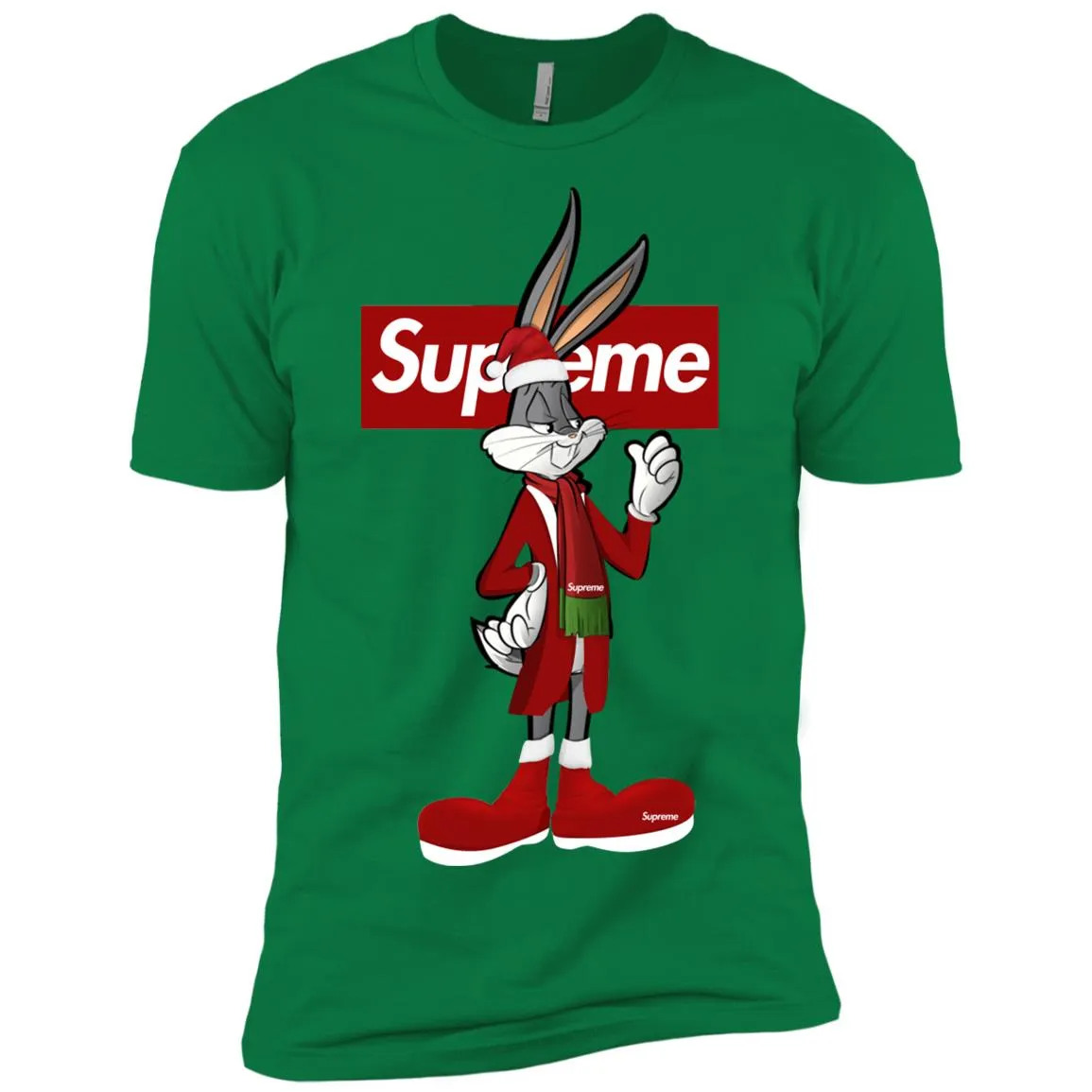 Supreme Rabbit Party T-shirt Men Short Sleeve T-Shirt