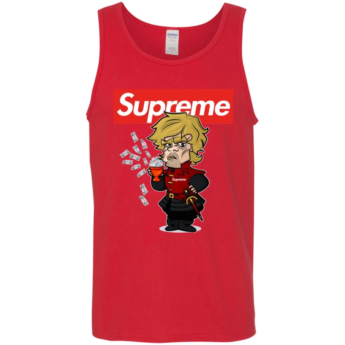 Supreme Tyrion Game Of Thrones T-shirt Men Cotton Tank