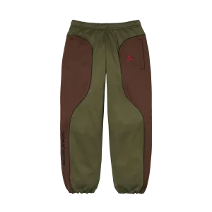 Supreme x Jordan Track Pants 'Olive/Brown'