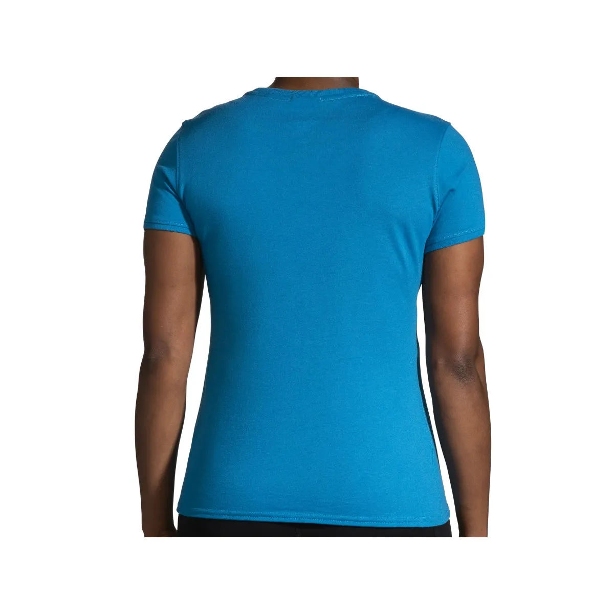 T-Shirt Brooks Distance 2.0 Short Sleeve Blue Women's