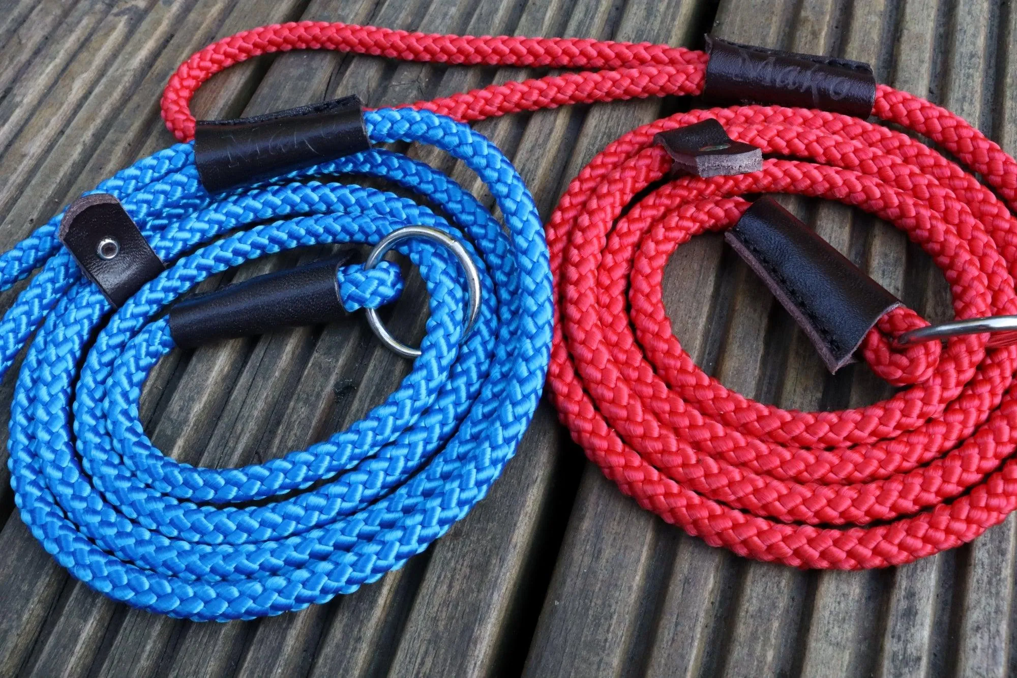 Thin Rope Slip Lead for Dogs - 1.4m Long