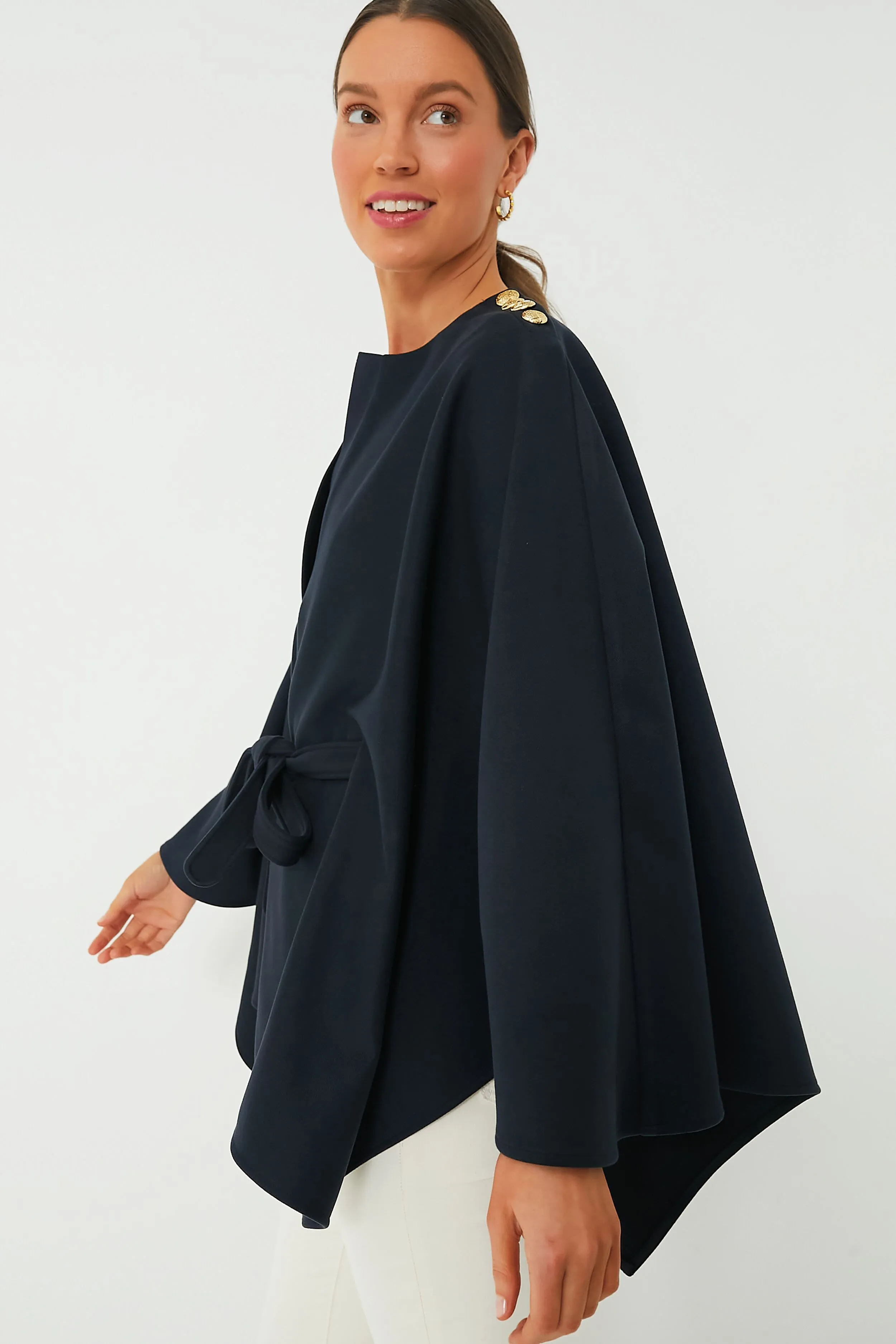 Tie Waist Amelie Poncho