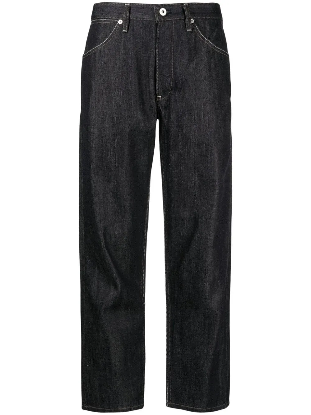 Twisted Denim Trousers