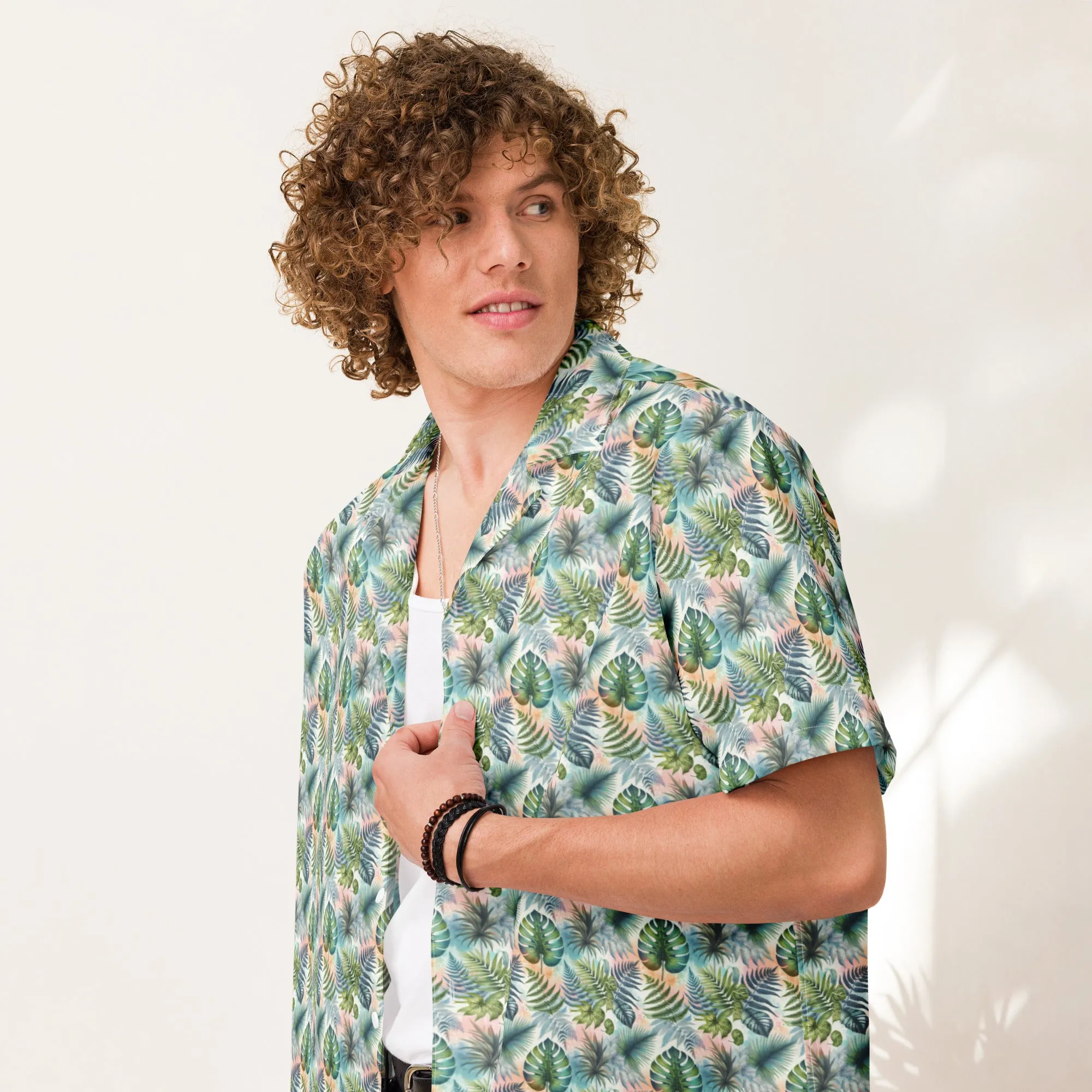 Unisex Button Shirt Jungle Fever