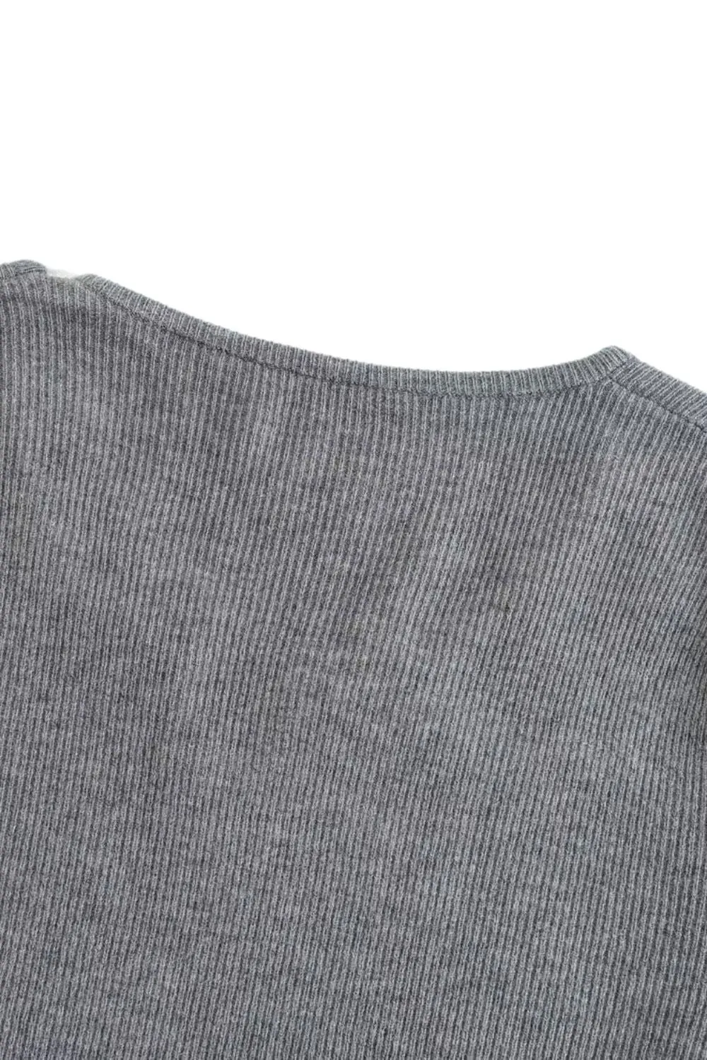 'Vasilisa' Sexy Scoop Neck Crop Knit Top