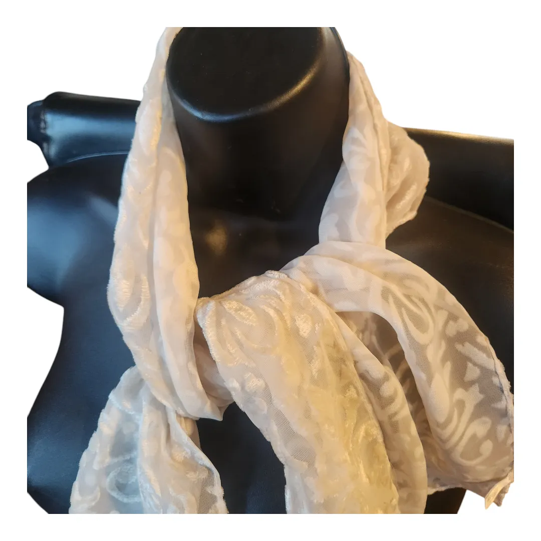 Vedazzling Vintage Burnout Scarf