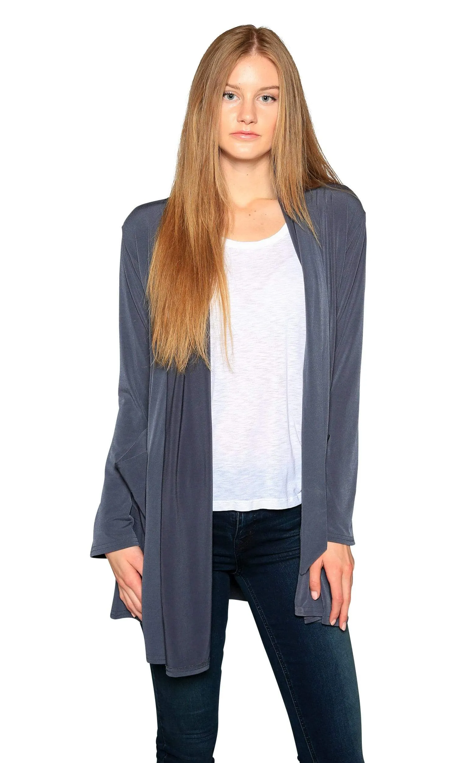 Viereck Luca Tie Waist Cardigan-GNBL