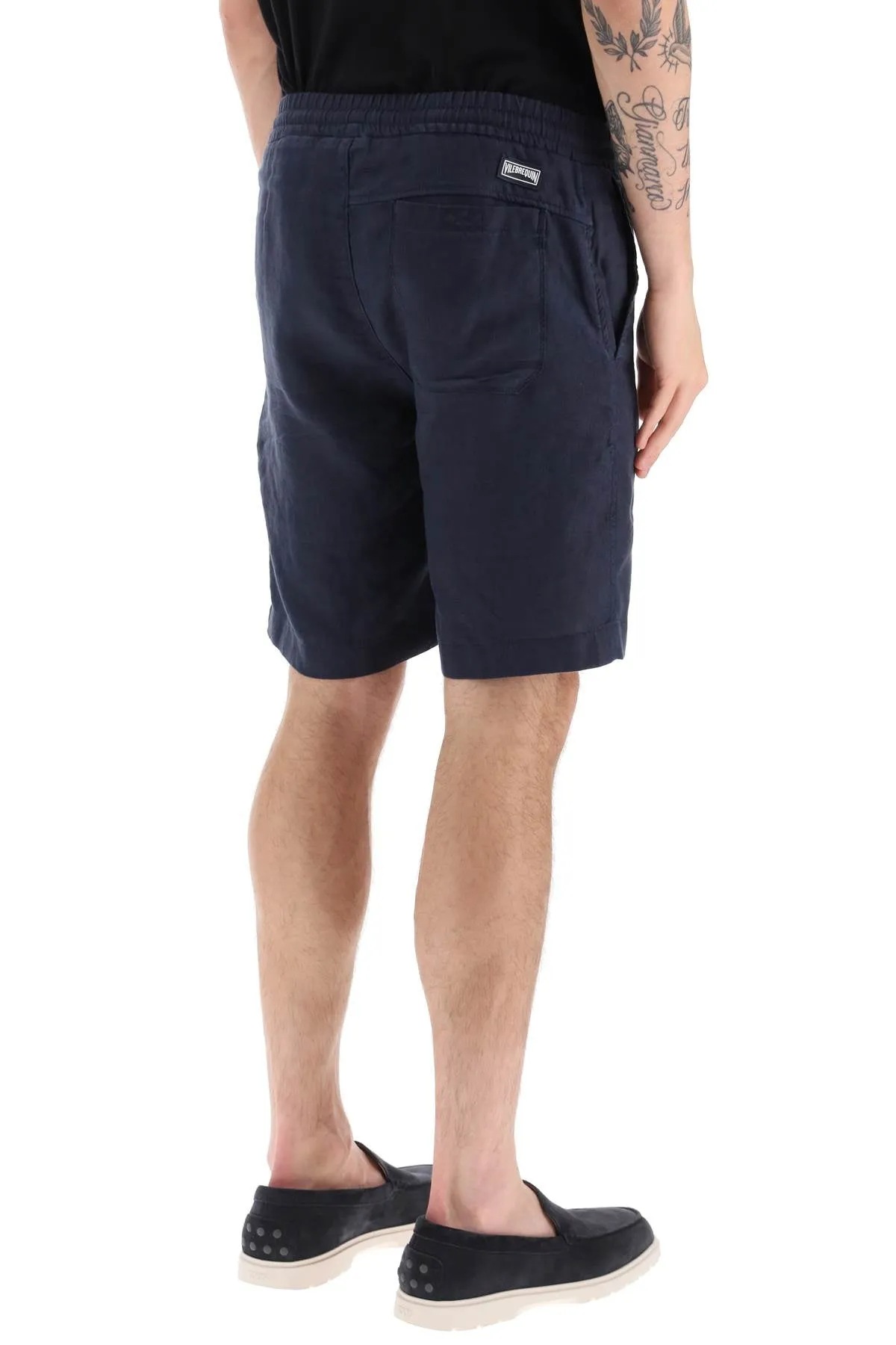 Vilebrequin linen drawstring shorts