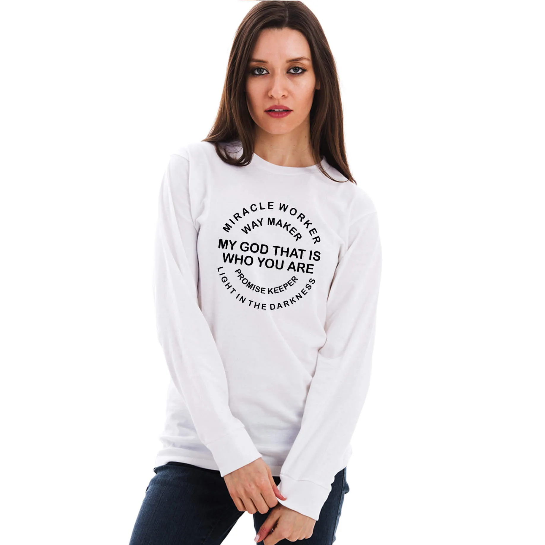 WayMaker Miracle Worker Unisex Long Sleeve T Shirt