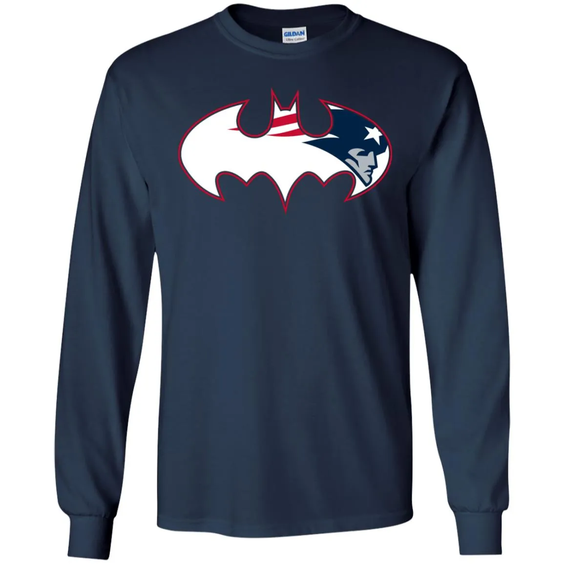 We Are The New England Patriots Batman Nfl Mashup Men Long Sleeve Shirt