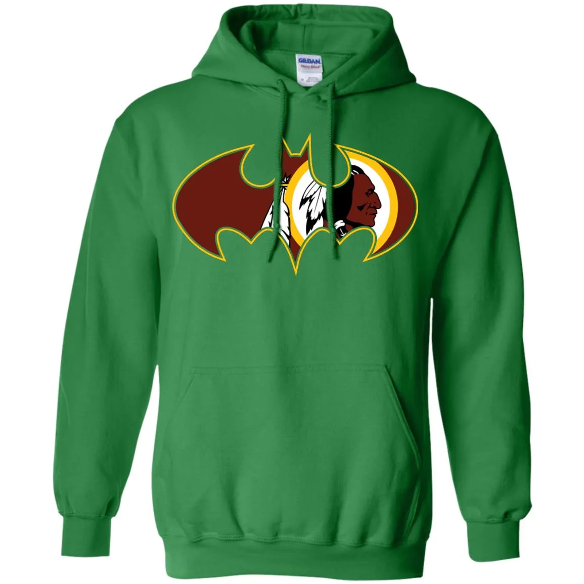 We Are The Washington Redskins Batman Nfl Mashup Pullover Hoodie Sweatshirt