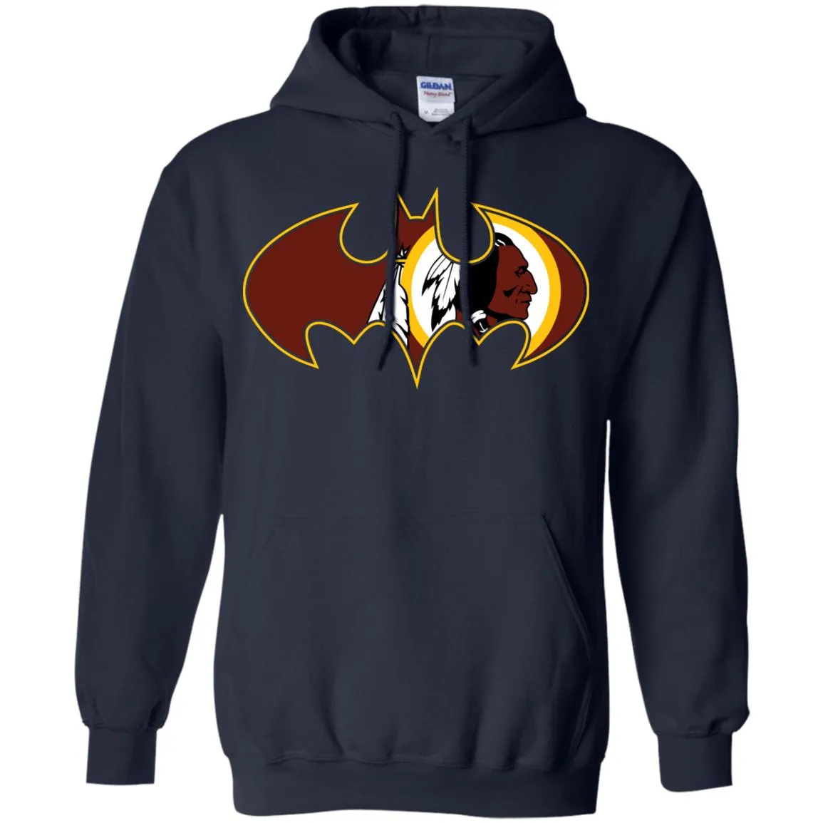 We Are The Washington Redskins Batman Nfl Mashup Pullover Hoodie Sweatshirt