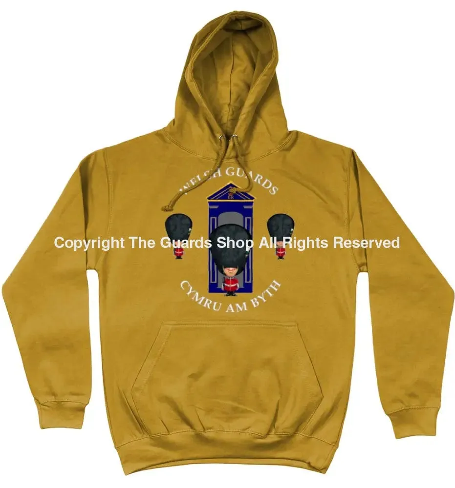 WELSH GUARDS ON SENTRY Front Printed Hoodie