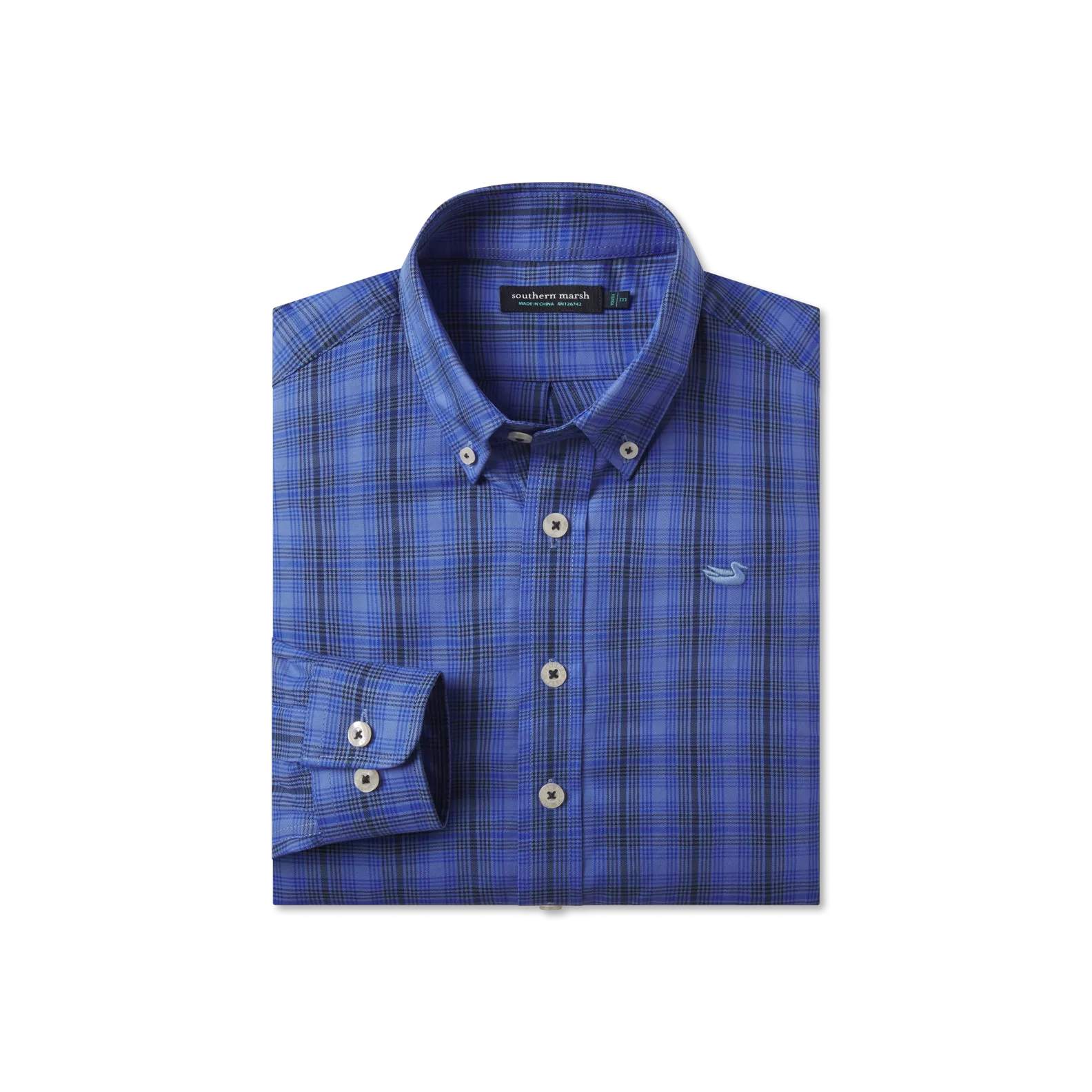 Youth Winston Windowpane Dress Shirt