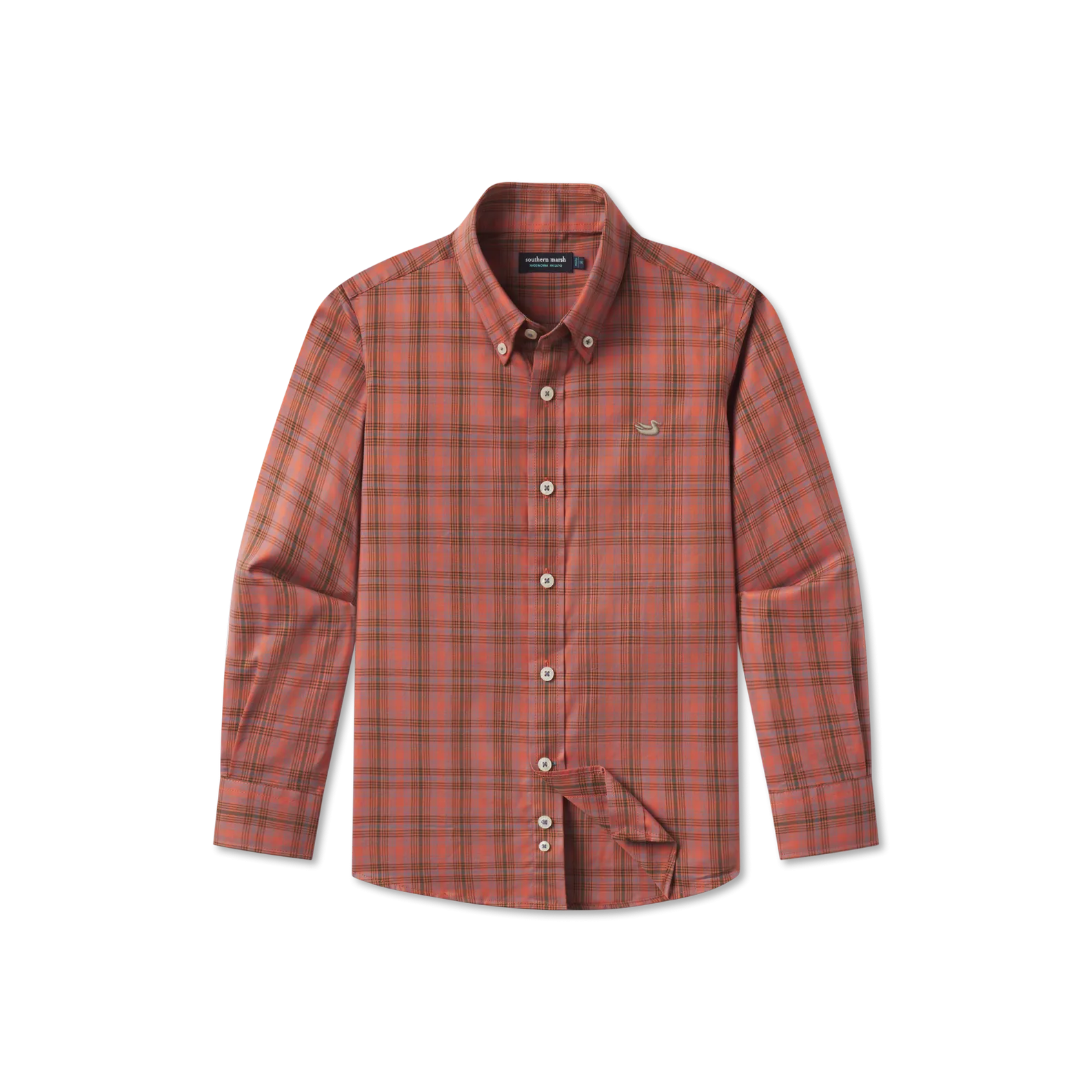 Youth Winston Windowpane Dress Shirt