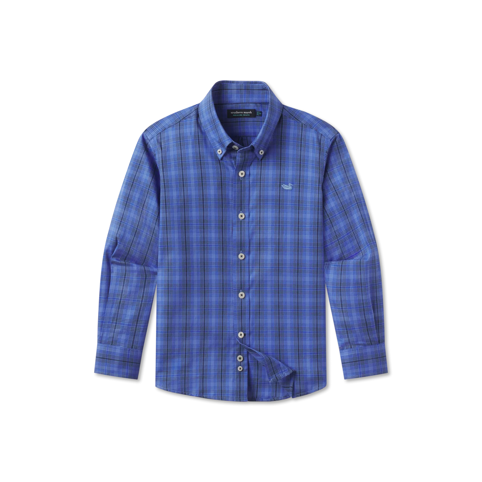 Youth Winston Windowpane Dress Shirt